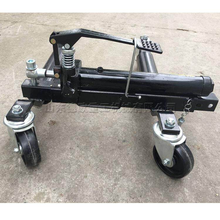 厂家直销钢手动移车器违章停车挪车牌架/牌照托