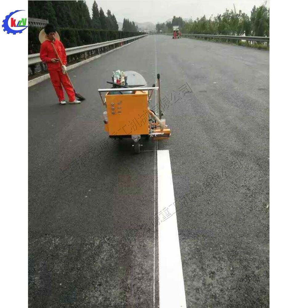 铁路高速公路标线机小型可移动式马路划线车手推式热熔划线机