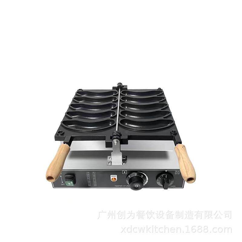 香港烧机器网红爆浆香港鸡蛋仔香蕉金币面包模具烙印八拿拿香蕉烧
