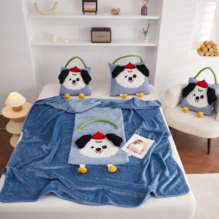 抱枕被子两用午睡毯子二合一车用靠枕办公室午休枕头被车载空调被,居家布艺,抱枕被,淘宝优惠券,粉丝福利购,淘宝优惠卷