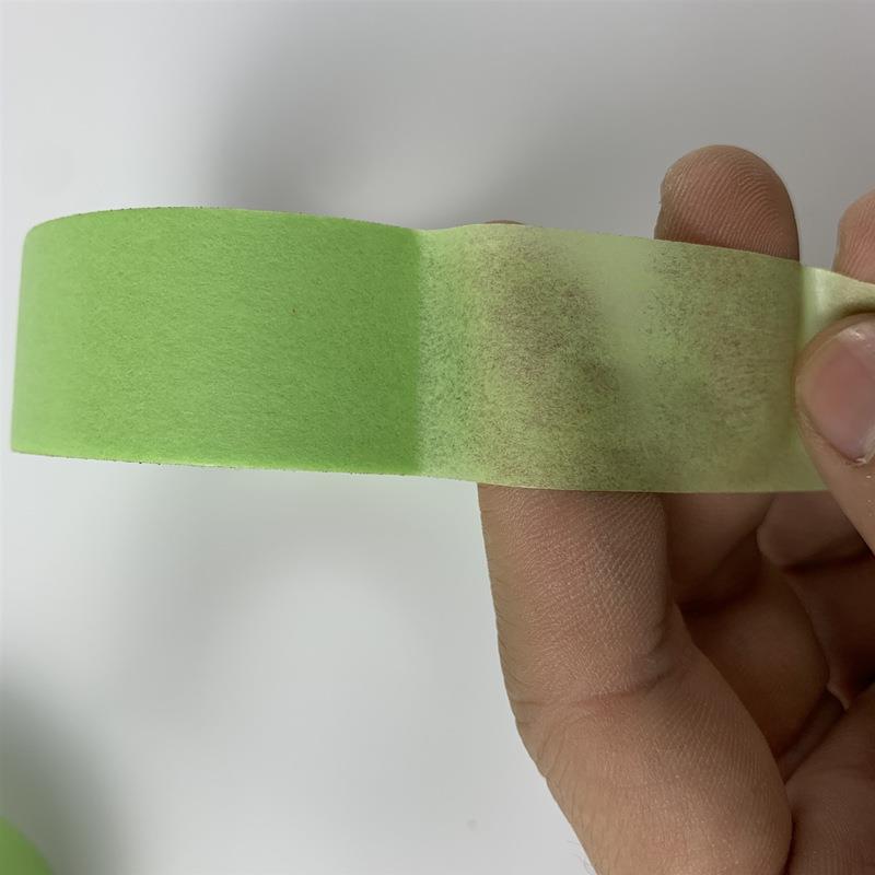 弱粘胶AAA和带美纹分纸纸硅藻装修喷漆遮蔽乳胶漆装修泥遮蔽色专