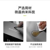 房黑色30厨不4锈钢双黑色双槽槽水槽台大单槽洗菜槽上盆加深加厚