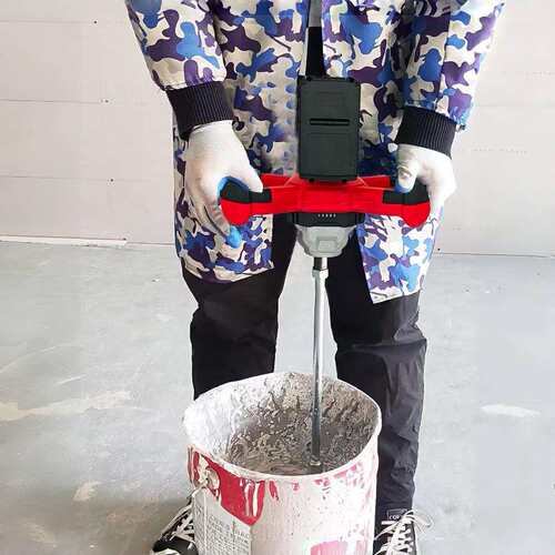 厂动家工业电搅拌手器6档调速油漆搅拌机泥水腻LOV子粉涂料打灰持