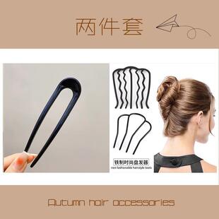 高马尾抓夹不塌固定神器梳子式梳插高颅顶蓬松发夹女2028新款头饰