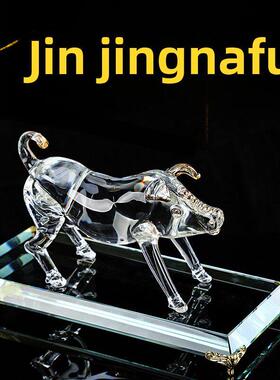 采购产品水晶猪饰品，吸引财富，家居陈设，客厅，入口，电视，客