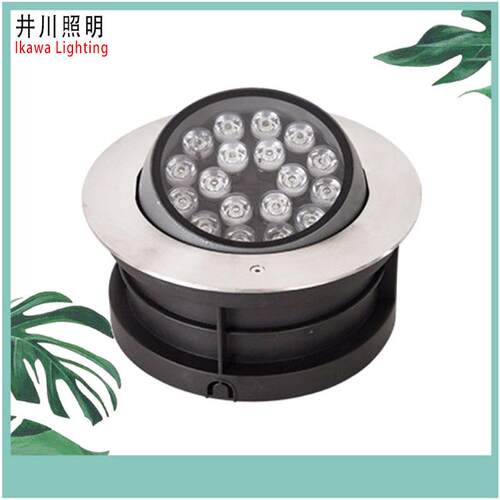 LED侧发光地埋灯可调角度照树灯户外防水不锈钢偏光嵌入式投光灯