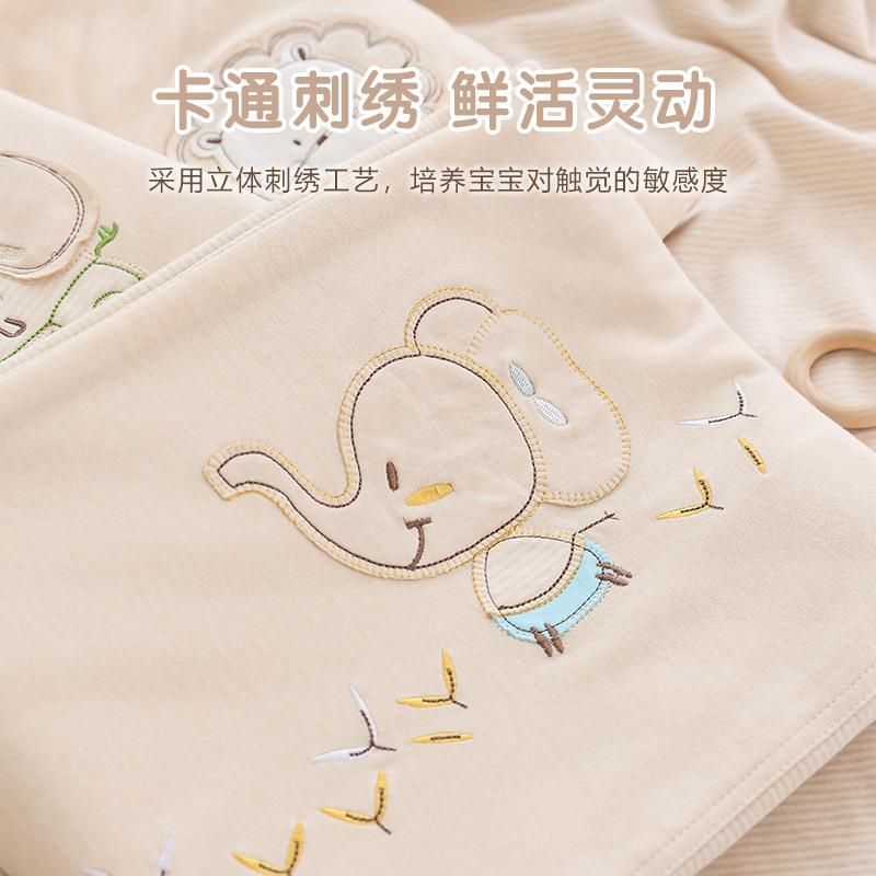 新生KFR婴儿彩棉套宝宝纯棉a类床上用品幼被儿园童被单罩儿件换洗