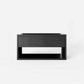 7K意式 012型约现代简卧室木家用储物边柜简 极简胡色床头桃柜小YR