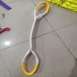 江苏生产厂家圆形扁平吊带尼龙涤纶扁平吊装带起重吊带SW009