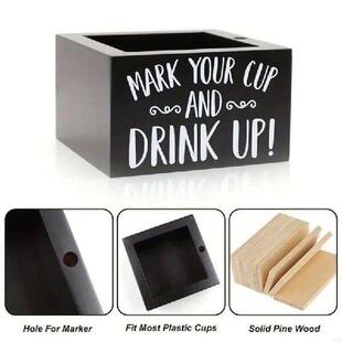 Q39B Coffee Station for Cups and Lids Storage Box with