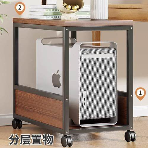 ?架主机托印机架子落地公室Fh(x}$%p台式电脑可移动机箱纳收打置