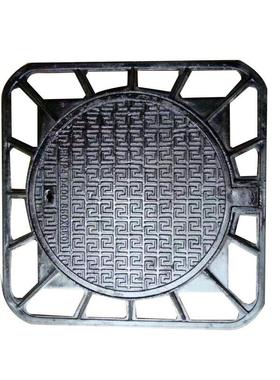 EN124D400球墨铸铁井盖厂家SOLIDE井盖出口