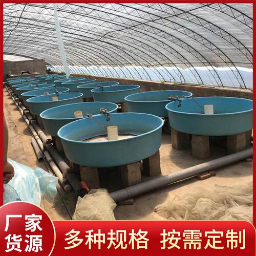玻璃钢水槽 自定义形状大型养鱼槽鱼池孵化培养池 户外水槽耐酸