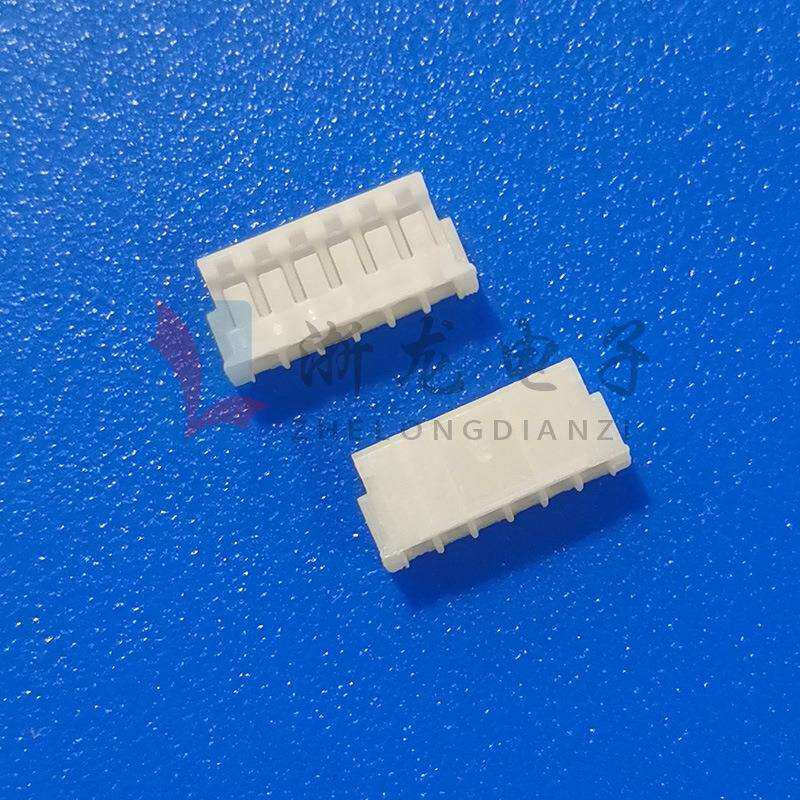 接插件ZH1.5-6P胶壳插头1.5-6Y母座孔座 1.5mm条形连接器 1000只