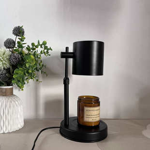 美式香薰融蜡台灯家居无火烛台灯卧室床头可定时可升降扩香灯