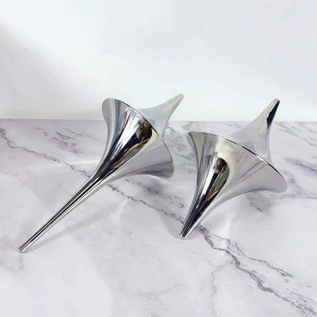 现代简约不锈钢银色小海螺装饰摆件样板间茶几书柜桌面创意装饰品,特色手工艺,其他特色工艺品,淘宝优惠券,粉丝福利购,淘宝优惠卷