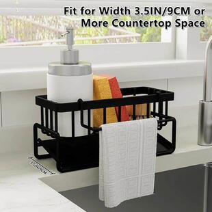 Sink Holder Rack Sponge With Organizer Kitchen