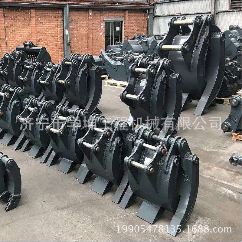 挖掘机前端属具抓钢机四爪五抓抓钢机液压抓钢机用于废钢抓取