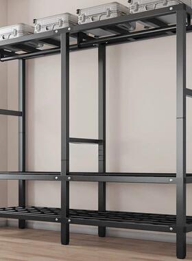 大卧室加加厚安坚固LY布衣柜容量免装钢架结实衣简YOI易家粗用收