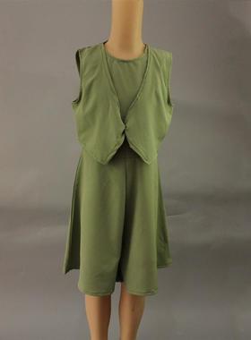 高档小荷风采灿烂的日子儿民时演出服族元旦蹈服农村舞守留娃表演