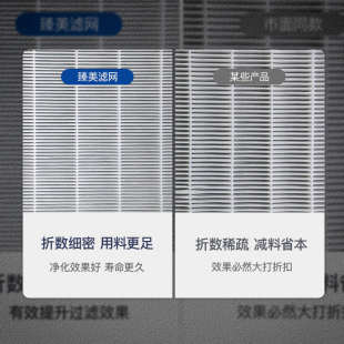 臻美适配Blueair布鲁雅尔503滤网550E/510B/603空气净化器过滤芯