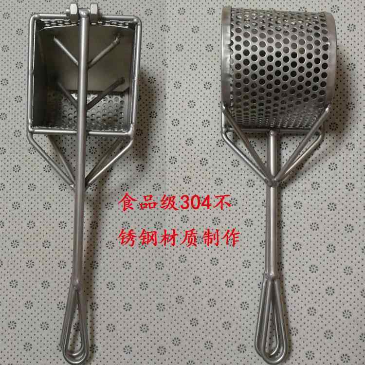 手动商用油渣子挤压器镀锌铁猪油渣压榨机榨汁器压油机手压不绣钢