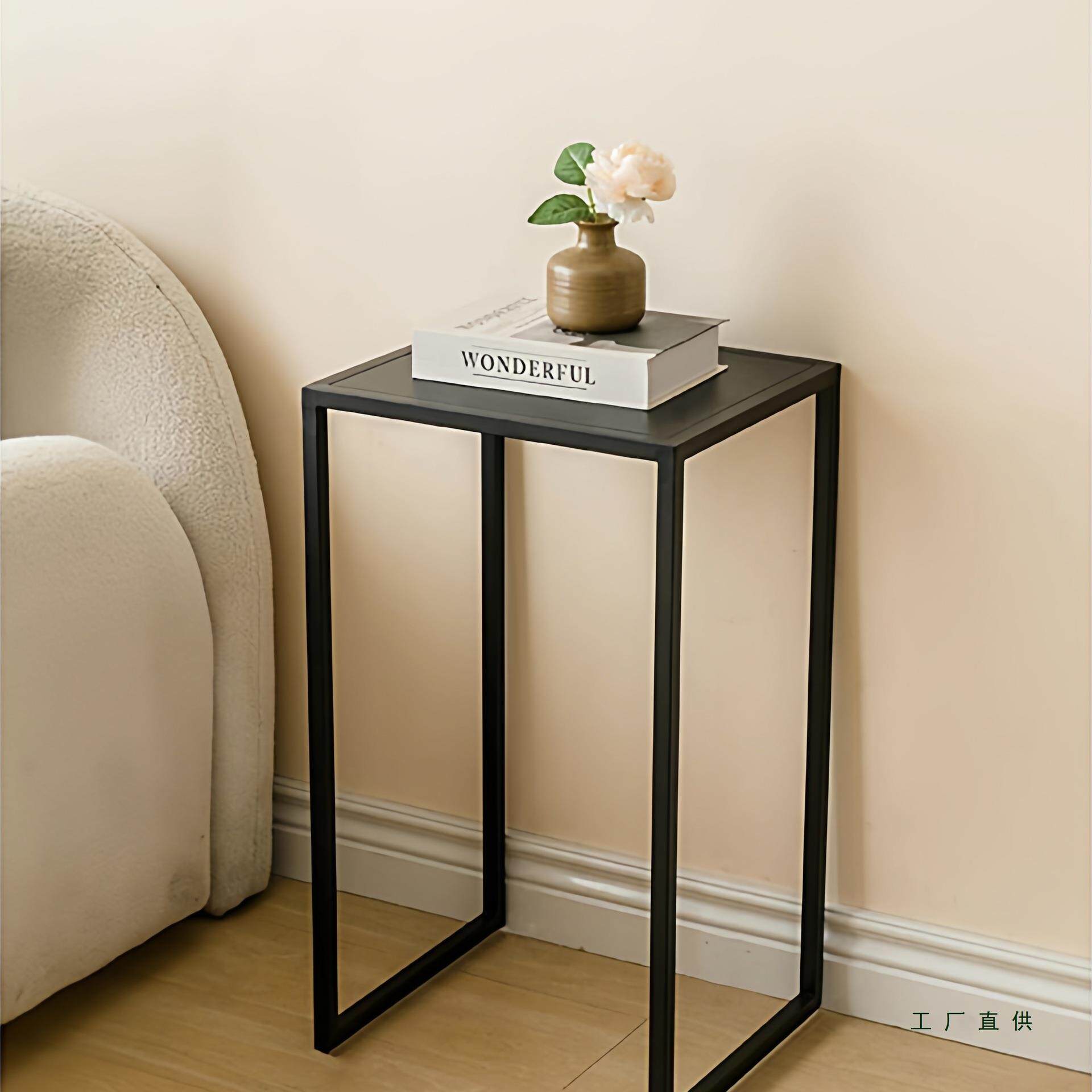 现代简约扫地机器人收纳柜置物架玄关陈列展示架几靠墙窄桌洗地机