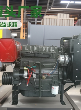 ZH4105ZP柴油机1500转带离合器 油箱水泵机组配套
