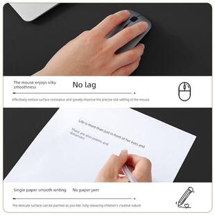 皮革电脑桌垫大鼠标垫黑色书写