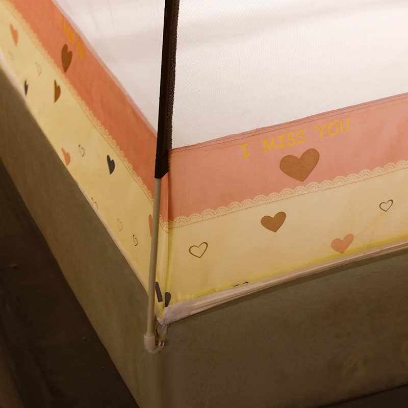 蒙古包卧室可折叠免夏季蚊帐摔纹安装拆卸防儿童水洗家用账