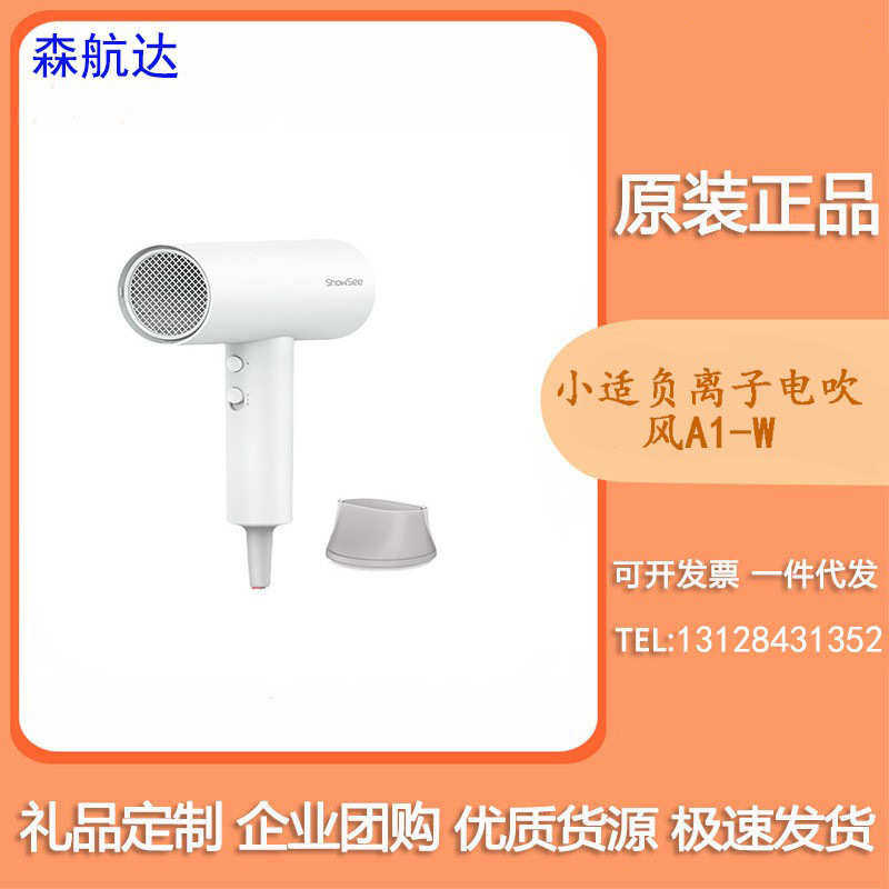 小适吹风机负离子护发家用大功率冷热风筒宿舍用速干电吹风A1-W