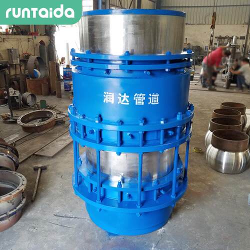 润达供应焊接平衡双向套筒补偿器蒸汽免维护DN80直流无推力补偿器