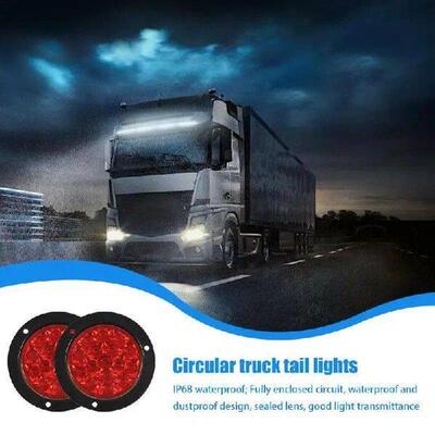 LED Trailer Tail Lights 16leds Tail Lights For Trailer 2PCS