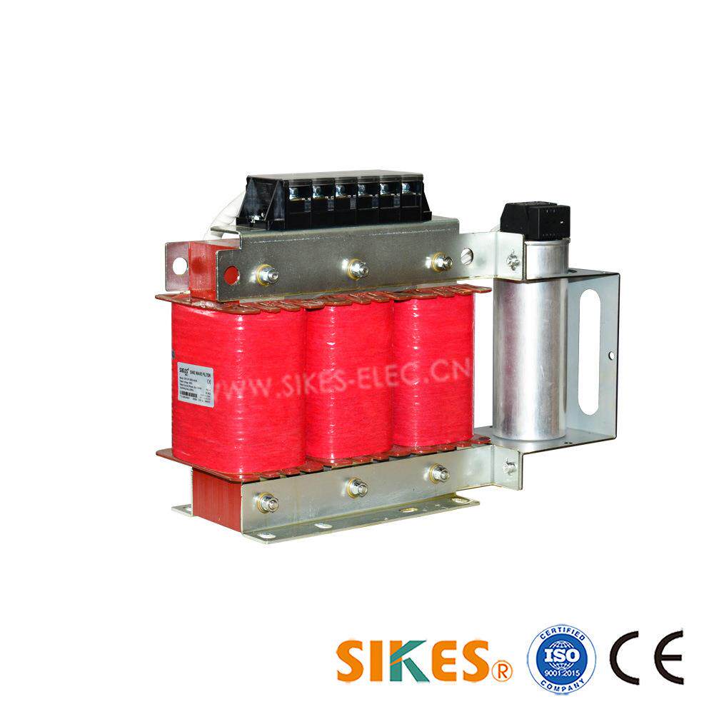 正弦波滤波器用于解决马达发热,噪音,烧马达30w63A380V