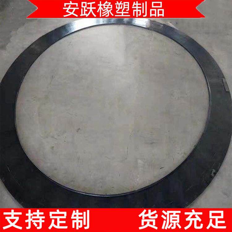 生产橡胶帘布板弧形压板盾构用2mm厚丁腈软木传力衬垫厂家