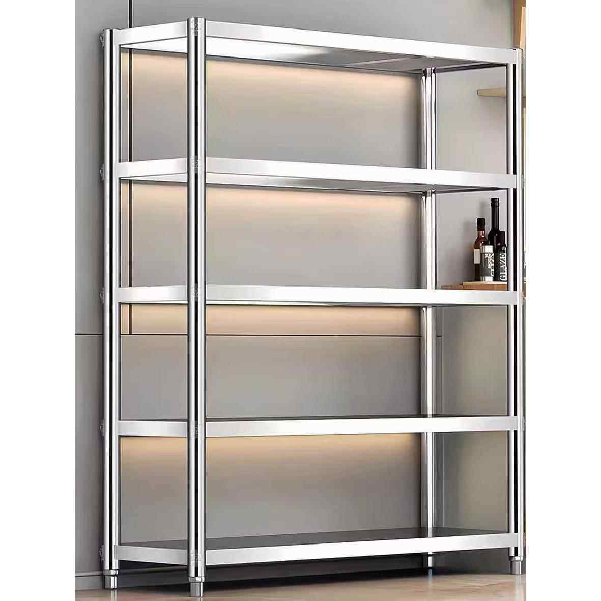 304不锈钢置物架货架家用厨房落地杂物收纳储物架微波炉烤箱架子,厨房/烹饪用具,微波炉置物架,淘宝优惠券,粉丝福利购,淘宝优惠卷