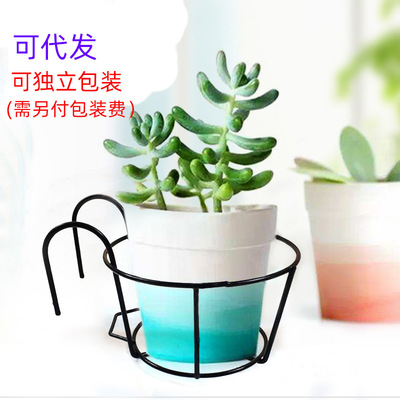 花架花架铁艺栏杆阳台圆形花架