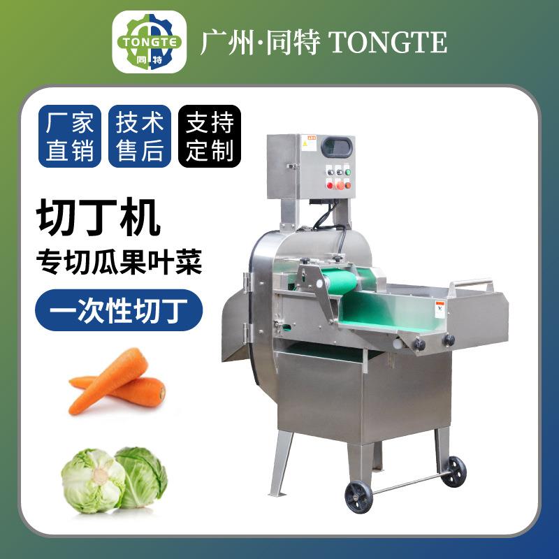 大型工业叶菜类切菜机包菜卷心菜瓜果切块机多功能果蔬切片切丝机