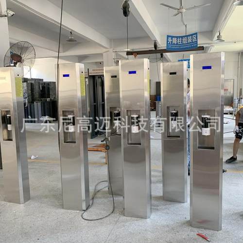 柱式智能语音体温仪商场红外远程测瘟立式消毒机不锈钢测量高温门