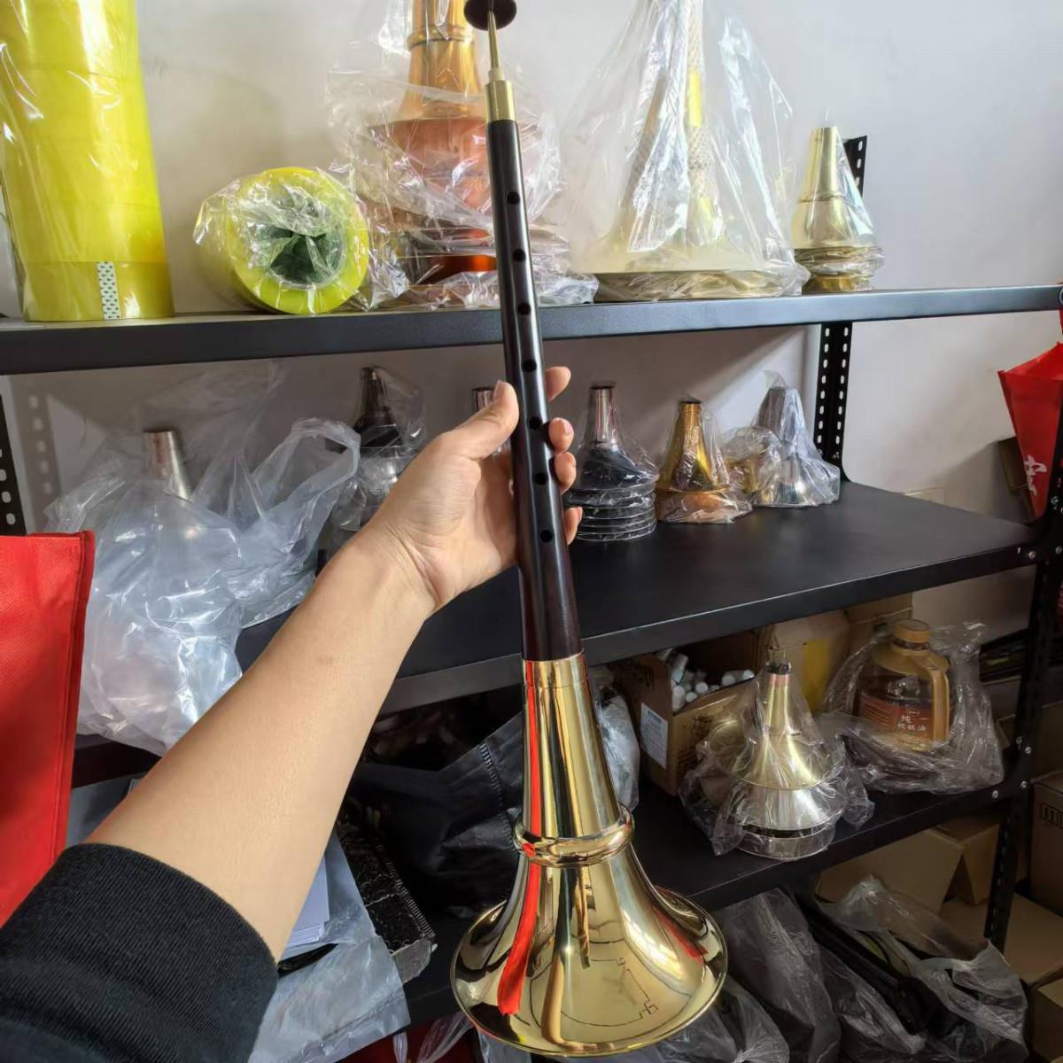 东北唢呐平均孔不定调黑檀木柏木红木1尺 1尺05 9寸 7寸5全套
