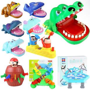 large crocodile finger biting toy shark tooth extraction par