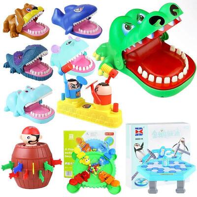 large crocodile finger biting toy shark tooth extraction par