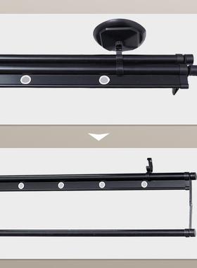 手摇器衣架阳台升降晾定衣杆固双晾杆自动动家用手顶装晒衣76937