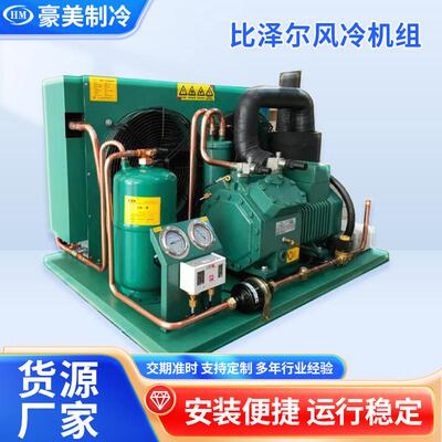 BITZER比泽尔风冷机组5HP-4DC-5.2Y-FL高效节能压缩机厂家制冷剂