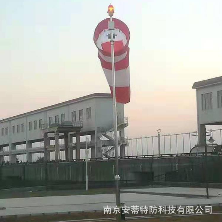 耐用型气象风向袋布袋风向标油气化工企业风袋 不锈钢枝杆