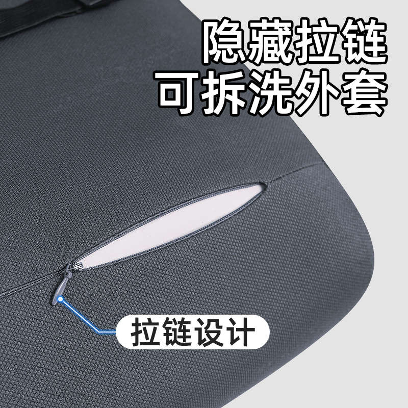 充气腰垫长途坐飞机睡觉神器高铁经济舱腰枕旅行护腰靠垫便携式