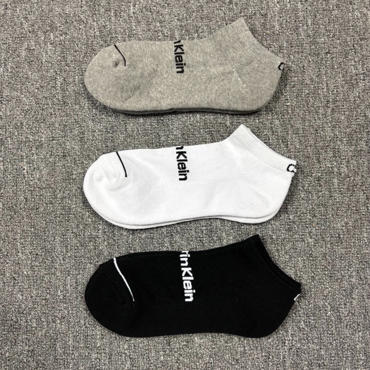 ck毛巾底船袜 W029