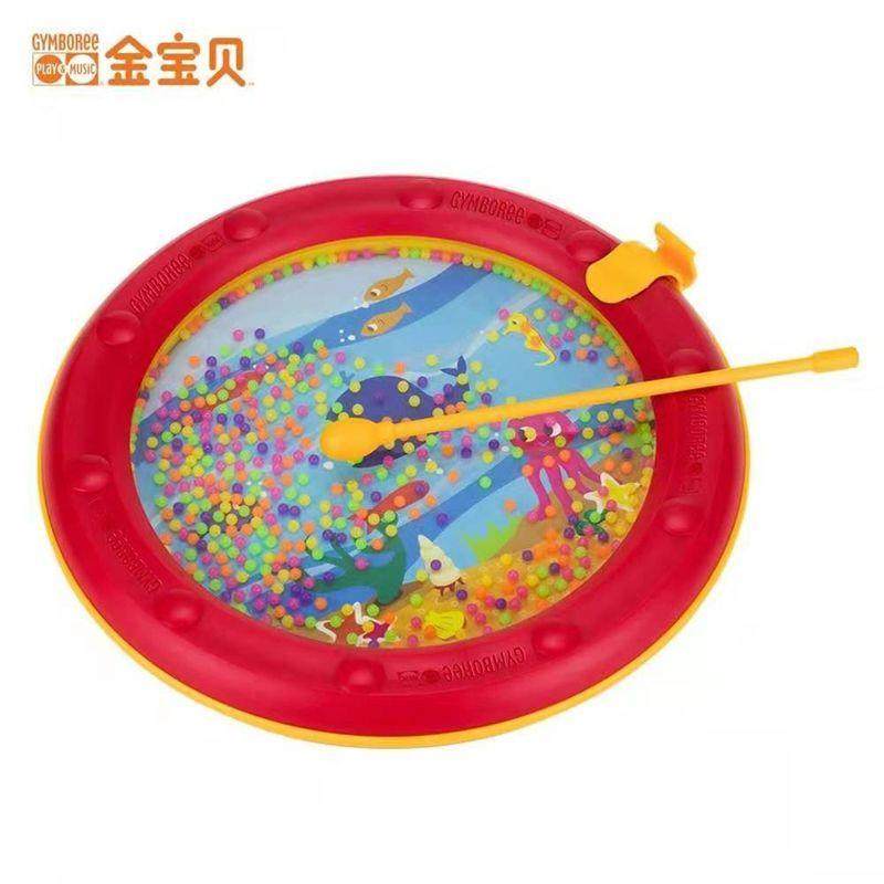 正品金宝贝早器教乐海浪乐鼓打击乐器宝宝音乐玩具儿童益智手拍击