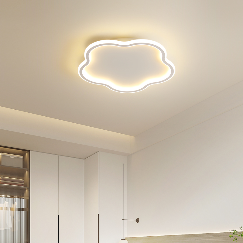 儿童超薄极简约现代云朵吸顶灯新款简房间灯灯具灯主卧室餐厅客厅