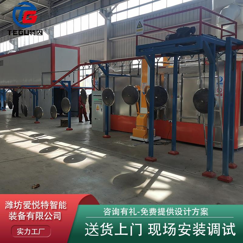厂家直供防爆PP板大旋风喷粉房喷塑房涂装设备喷漆设备全自动设备